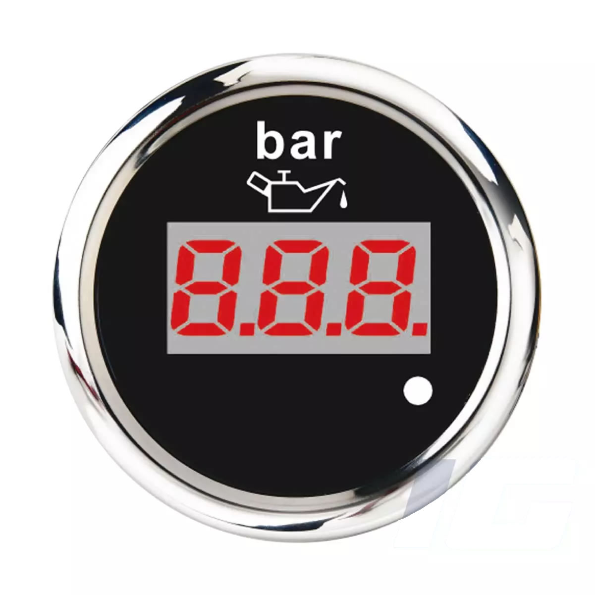 Marine oil pressure gauges